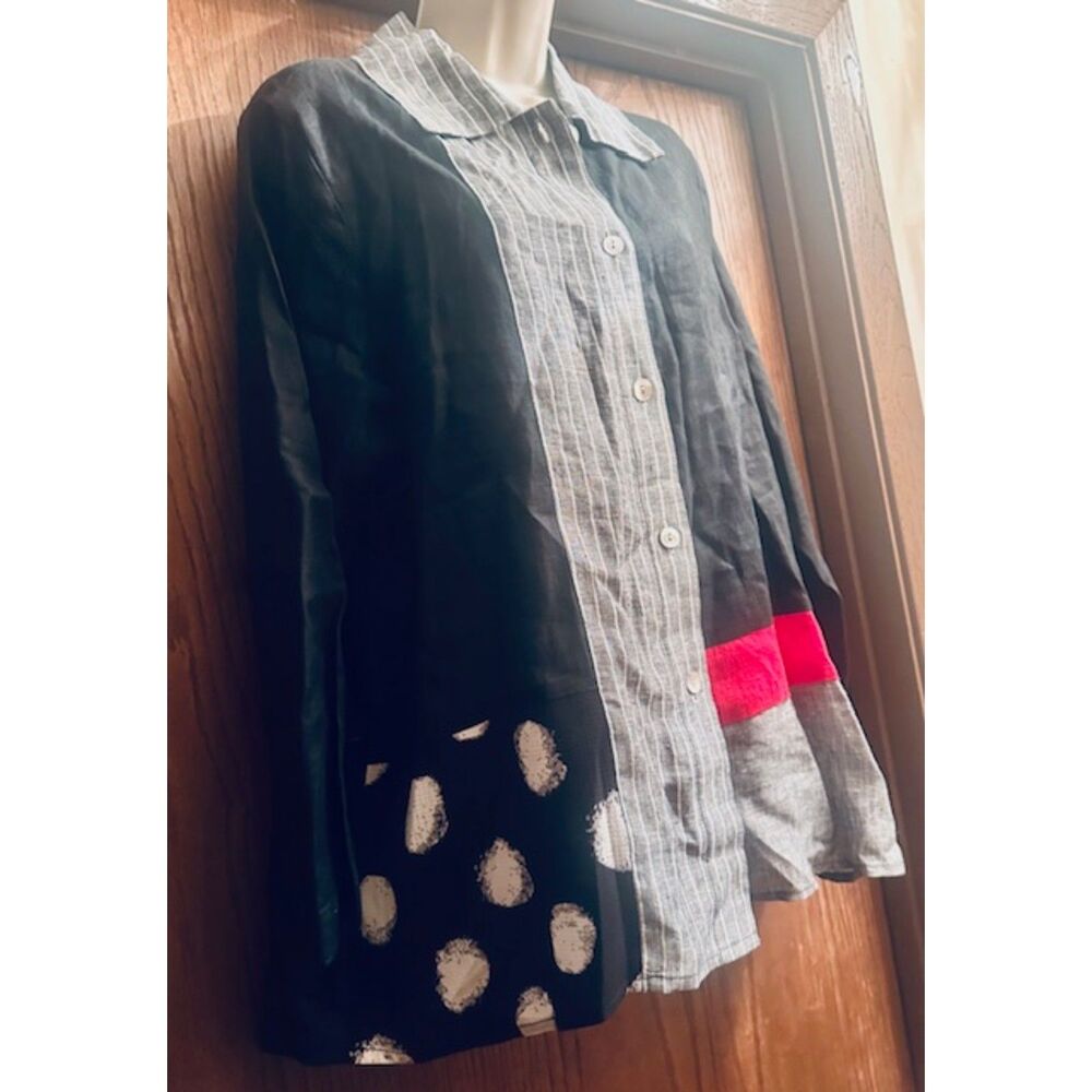 Christopher Calvin Artsy Patchwork Boho Colorbloc… - image 2